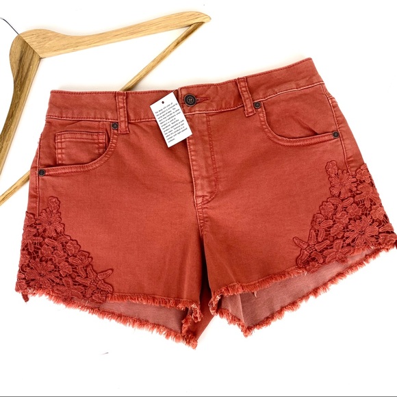 Altar'd State Pants - NWT Altar’d State Shorts Orange Size 28 NEW